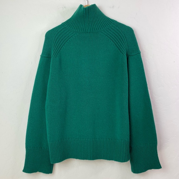 Alex Mill Green Turtleneck Sweater - Picture 4 of 16